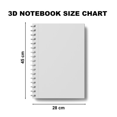 Planner Size Chart