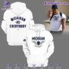 Jordan Michigan Vs Everybody Michigan Football Hoodie