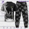 Just Smoke It Smoke Background Pajamas Set
