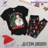 Justin Bieber I'mma Be Under The Mistletoe Christmas Pajamas Set