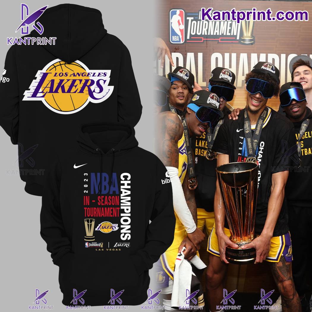 2023 Nba In-season Tournament Champions Los Angeles Lakers Hoodie