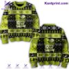 Bring Me The Horizon Neon Green Ugly Christmas Sweater