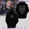 Chicago Bears Coach Matt Eberflus Grey Logo Hoodie