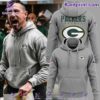 Coach Matt Lafleur Green Bay Packers Grey Hoodie