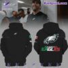 Coach Nicholas John Sirianni Philadelphia Eagles Italian Flag Hoodie