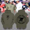 Coach Pete Golding Ole Miss Football Veterans Camo Hoodie: