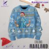 Erling Haaland Have A Haa-lly Jolly Christmas Ugly Sweater