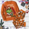 Grinch I Would Rather Watch The Longhorns And Drink Starbuck Pajamas Set