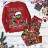 Grinch They Hate Us Because They Ain't Us San Francisco 49ers Christmas Pajamas Set