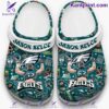 Jason Kelce Philadelphia Eagles Crocs Clogs:
