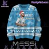 Messi No. 10 Christmas Blue Ugly Sweater