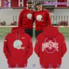 Ohio State Buckeyes Throwback Helmet Hoodie