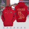 Ovo X San Francisco 49ers Owl Hoodie: