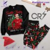 Santa Baby Put Cristiano Ronaldo Under The Tree Pajamas Set