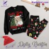 Santa Baby Put Dolly Parton Under The Tree Christmas Pajamas Set