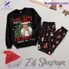 Santa Baby Put Ed Sheeran Under The Tree Christmas Pajamas Set