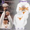 Texas Longhorns Big 12 2023 Champions Football White Hoodie