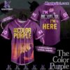 The Color Purple I'm Beautiful I'm Here Personalized Baseball Jersey