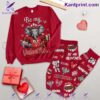 Alabama Crimson Tide Be My Valentide Pajamas Set