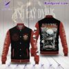 As I Lay Dying Skull Baseball Jacket