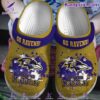 Baltimore Ravens Nation Go Ravens Color Splash Crocs