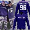 Baltimore Ravens Nineteen 96 Baseball Jacket
