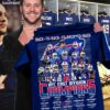 Buffalo Bills Back To Back To Back To Back 2024 Afc East Division Champions Signatures Shirt