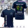 Dallas Cowboys This Is My Team Forever St. Patrick's Day Personalized Shirt