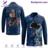 Elvis Presley The King Of Rock And Roll 3D Polo Long Sleeve