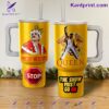 Freddie Mercury The Show Must Go On 40oz Tumbler With Handle