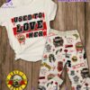 Guns N' Rose Used To Love Her Valentine Pajamas Set