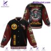 Guns N' Roses Welcome To The Jungle Watch It Bring You To Your Knees Baseball Jacket