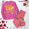 I Love My Vols Tennessee Volunteers Valentine Pajamas Set