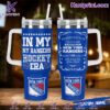 In My New York Rangers Hockey Era Personalized 40 Oz Tumbler With Handle