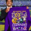 Lsu Tigers 2024 Reliaquest Bowl Champions Wisconsin 35-31 Shirt