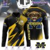Michigan Wolverines Polo Long Sleeve