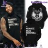 Milwaukee Bucks Basketball Nba Black Hoodie