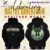 Milwaukee Bucks Nba Celebrating Native American Heritage Month Hoodie