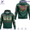 Minnesota Wild Hockey Team Hoodie