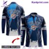 Oklahoma City Thunder Personalized Polo Long Sleeve