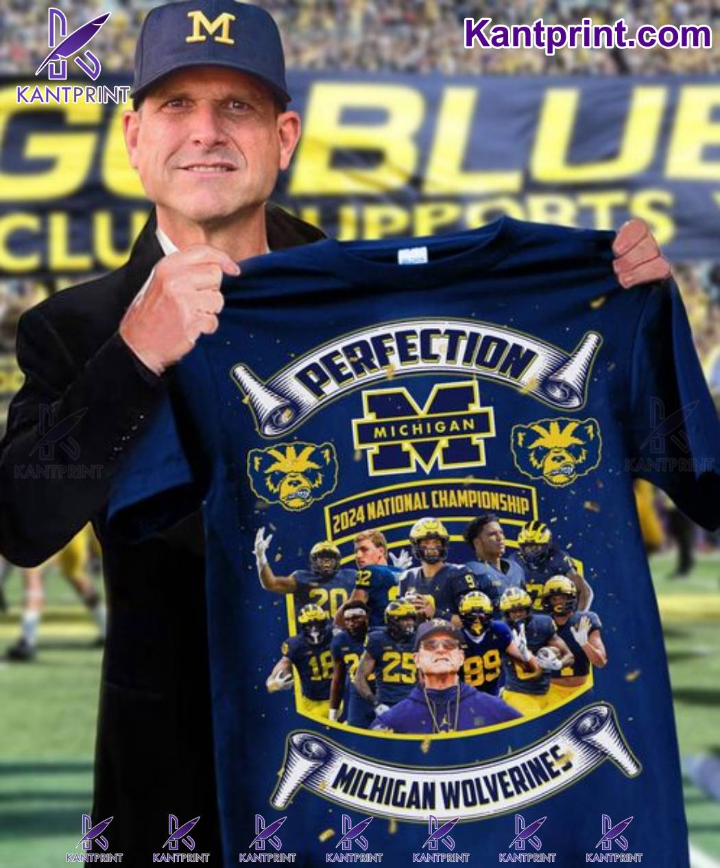 Perfection 2024 National Championship Michigan Wolverines Shirt