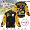 Pittsburgh Steelers Steel Curtain Baseball Jacket