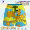 Scooby-doo It's Jumping Out For You Beach Shorts