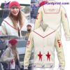 Taylor Swift Ft. Kansas City Chiefs Some Where USA Baseball Jacket
