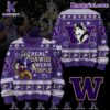 Washington Huskies Real Dawgs Wear Purple Valentine Sweater