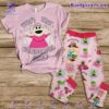 Who's That Wonderful Girl Nanalan Cartoon Pajamas Set