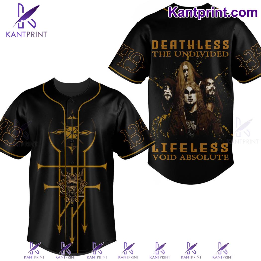1349 Band Deathless The Undivided Lifeless Void Absolute Baseball Jersey