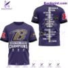 Baltimore Ravens American Football Conference Champions Players Shirt