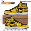 Bumblebee Sting Like A Bee Air Jordan High Top Shoes