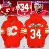 Calgary Flames Miikka Kiprusoff #34 Hoodie
